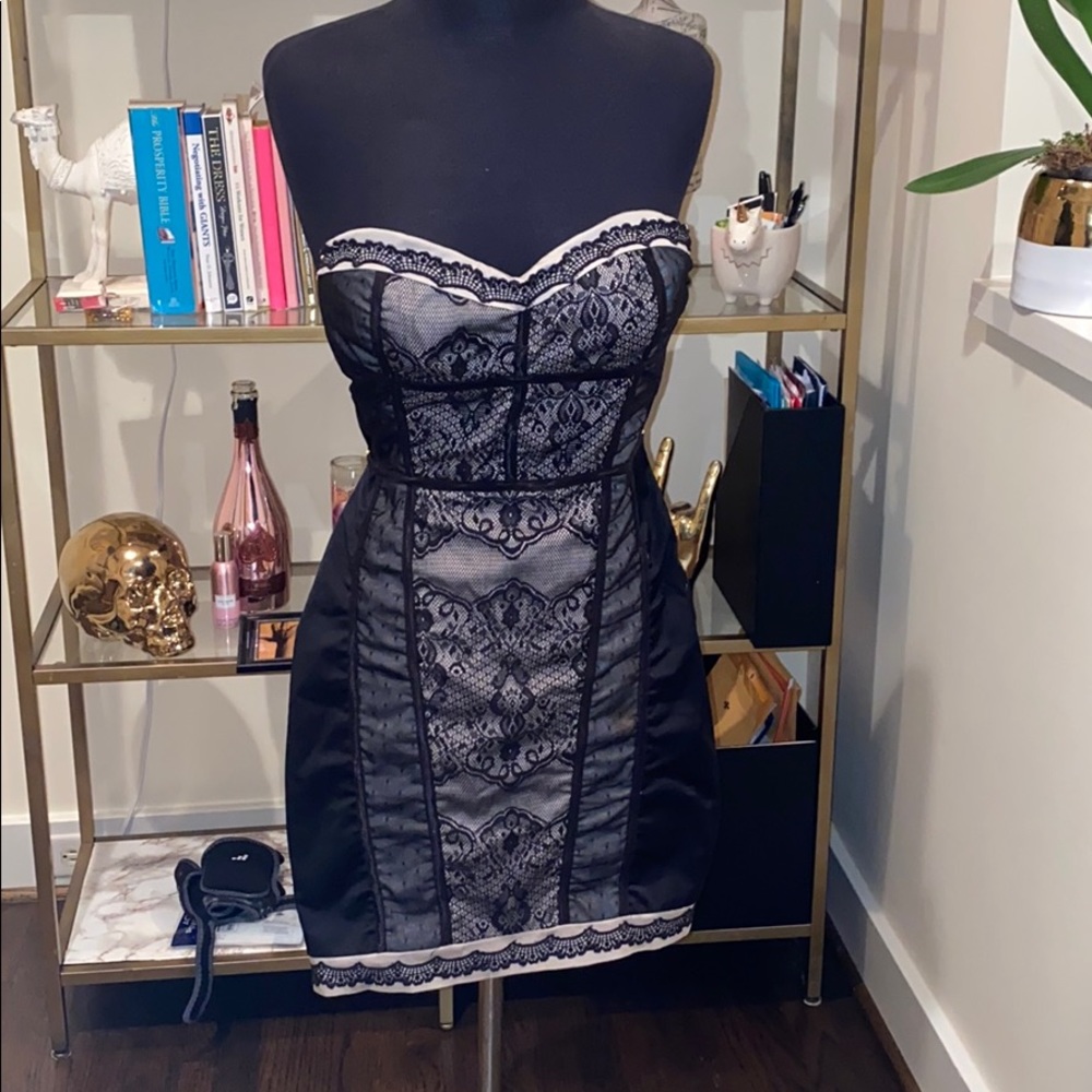 Black Lace cocktail dress